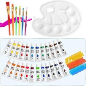 Set Arte Infantil 39 Piezas Atril Pinceles Pintura Accesorio: imagen 3