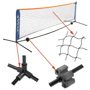 Red De Futbol Tenis Ajustable Incluye Bolso Para Transporte: imagen 3
