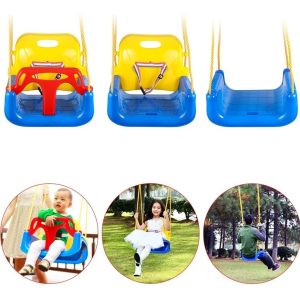 Hamaca Infantil De Plástico Para Niños Con Cuerda Ajustable: imagen 6