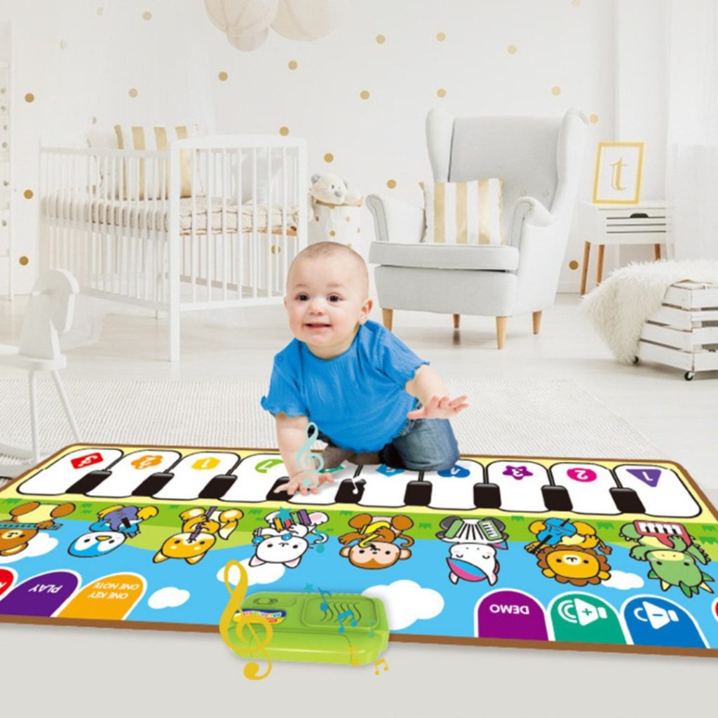 Juguete Alfombra Musical Piano Para Bebé Con Sonido