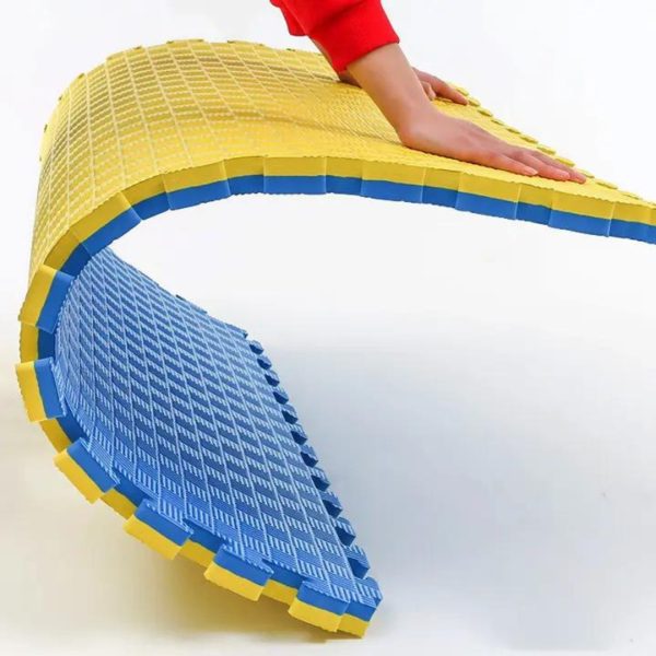 Piso Tatami De Goma Grueso 1x1m X 2 Cm Grosor X10 Unidades