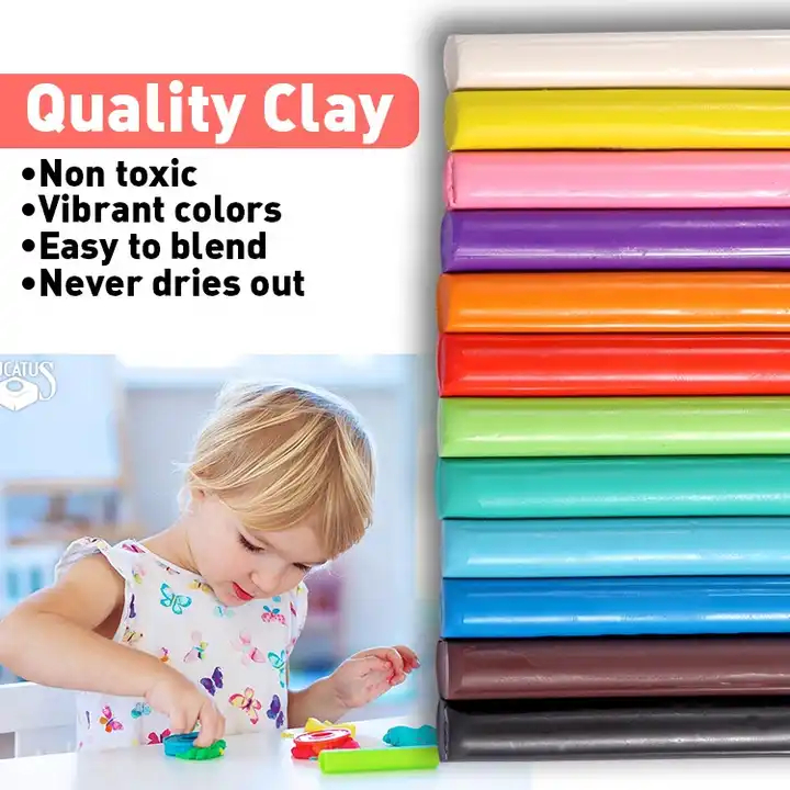 Plastilina 12 Colores Masa Para Moldear Foska: imagen 3