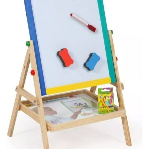 Pizarra Didáctica Infantil Pizarron Para Niños 2 En 1