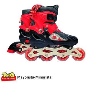 Patin Roller Extensibles De Aluminio Con Luz Para Niños: imagen 2