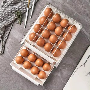 Huevera Organizador Para Huevos Práctico Para 30 Unidades: imagen 8