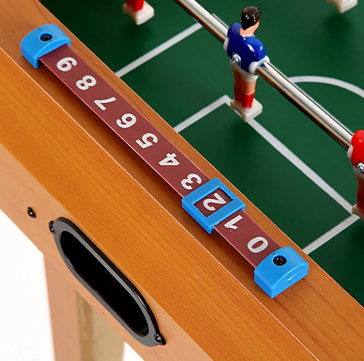Futbolito Metegol De Pie En Madera Excelente Calidad: imagen 10