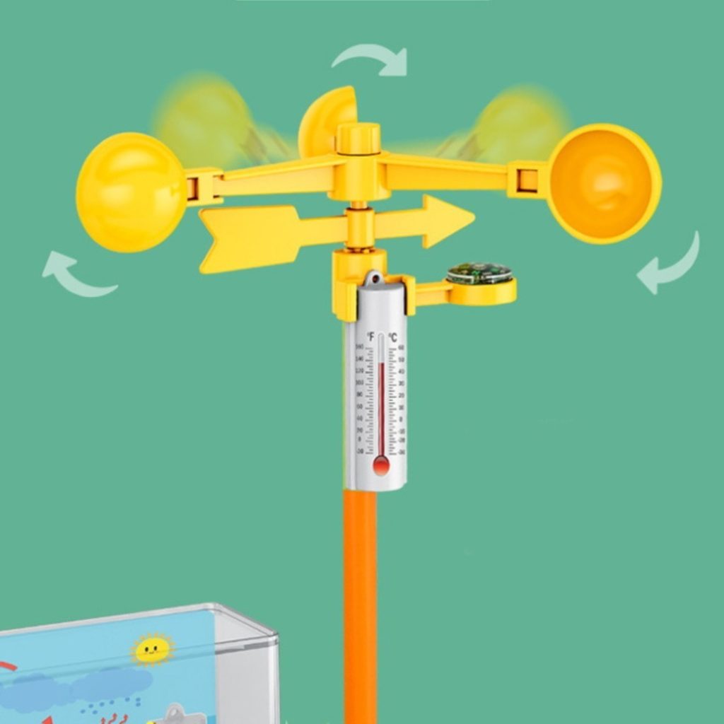 Juego Kit Experimento Estación Meteorologica Niños