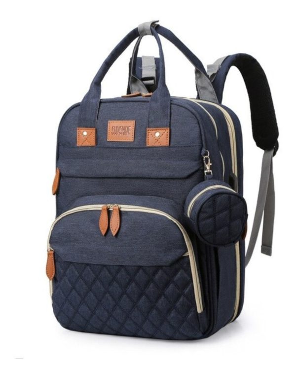 Bolso Mochila Maternal Cuna Bebé Cambiador Calidad