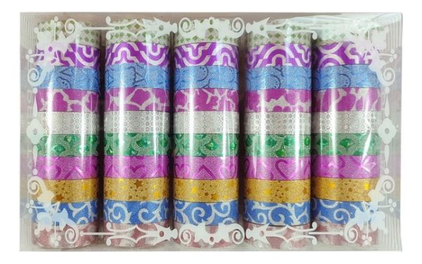 Cinta Para Decoracion Brillantina Foska 5x10