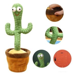 Cactus Bailarin Con Música Canciones Repite Voces Luces: imagen 4