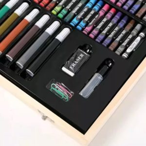 Juego De Arte Madera Estuche Colores 180 Piezas: imagen 2