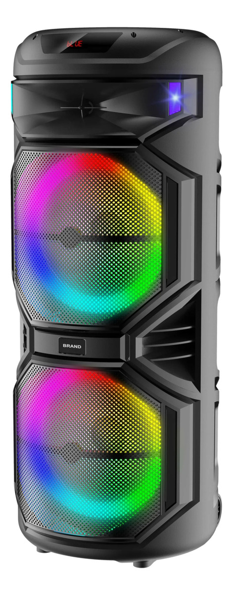 Parlante Gigante Dual 15 Pulgadas Rgb Bluetooth Ecualizador
