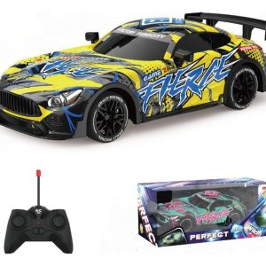 Auto A Control Remoto Racing Carreras Con Luces: imagen 3