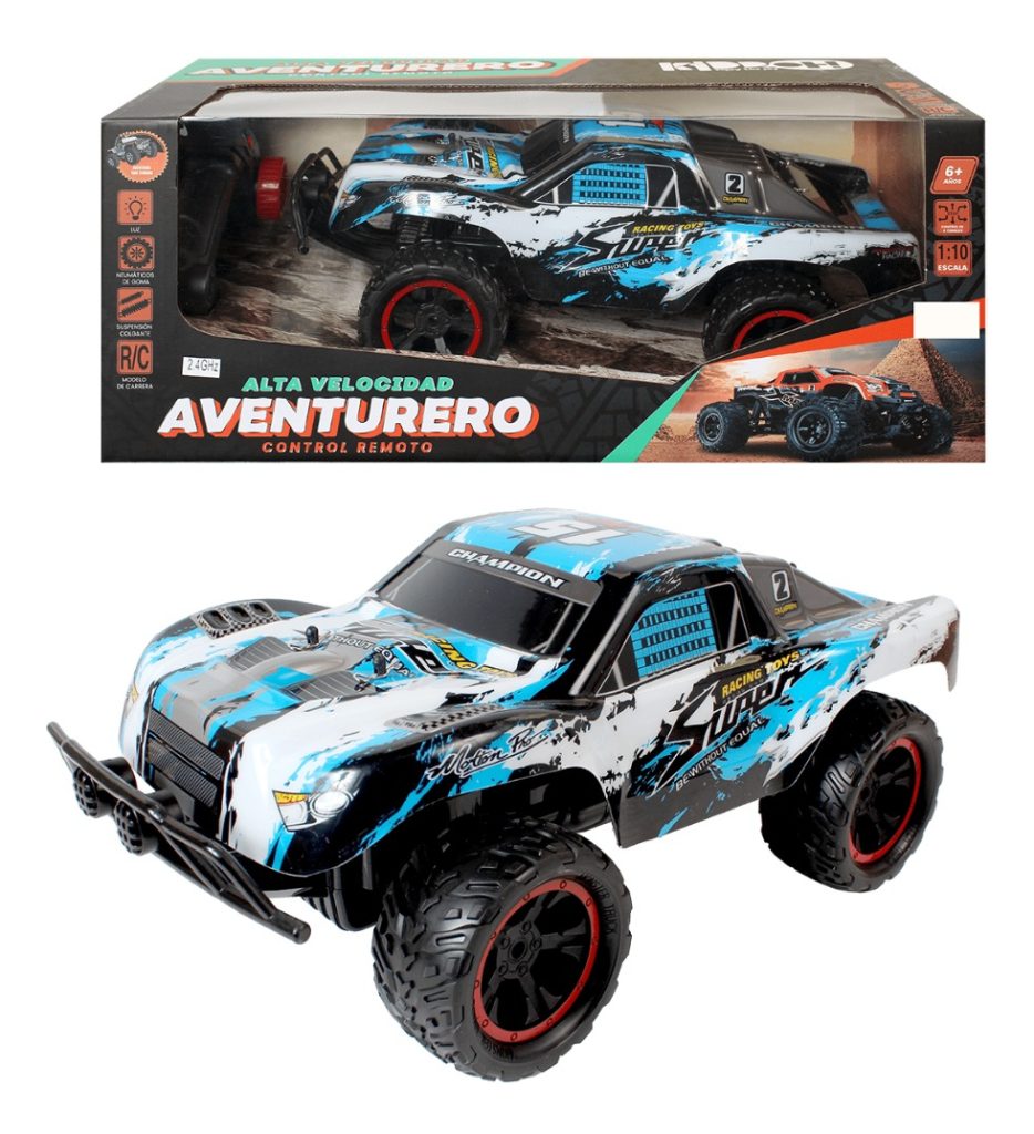 Auto A Batería Todo Terreno 4x4 Jeep Con Control Remoto