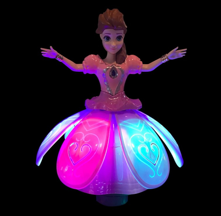 Muñeca Musical Dance Princess Baila Con Luz Y Música