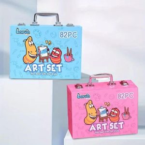 Set De Arte Maleta 82 Pcs Crayolas Marcadores Pintura: imagen 2