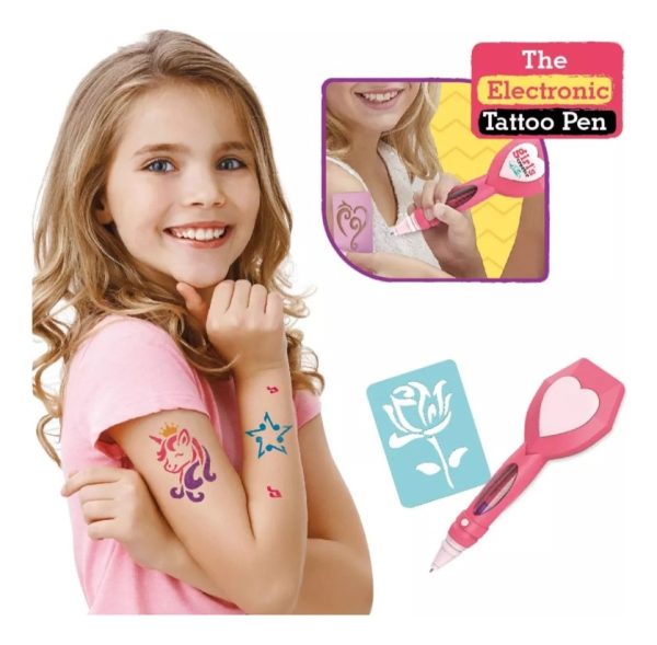 Kit Maquillaje Infantil He Ahiy Con Modelos Y Accesorios Para Niñas