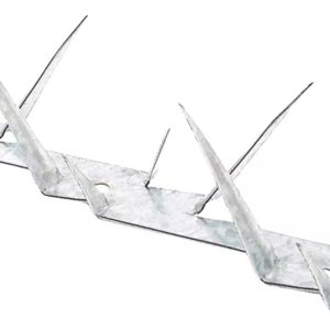 Púas De Seguridad Acero Galvanizado 1,25 Mts X5 Unidades
