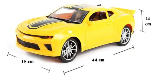 Auto A Control Remoto Coche De Carreras Juguete Batería