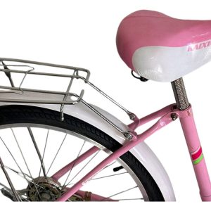 Bicicleta Bici Paseo Dama Rodado 24 Con Canasto Armada: imagen 3