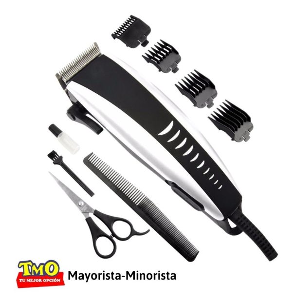 Maquina De Cortar El Pelo Y Barba Simei Maquina Patillera