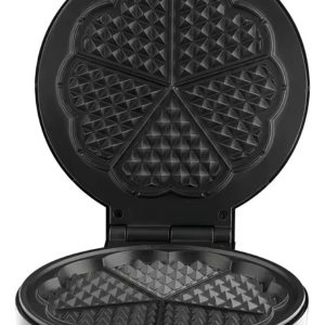 Waflera De Acero Forma Corazón Antiadherente 1000w: imagen 6