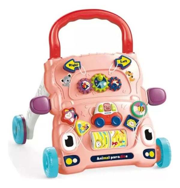 Andador Caminador Multifuncional Primeros Pasos Bebe Niño Rosa