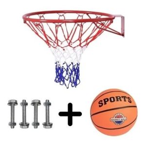 Aro De Basket Básquetbol, 45cm Diámetro Más Pelota N7 Regalo: imagen 2