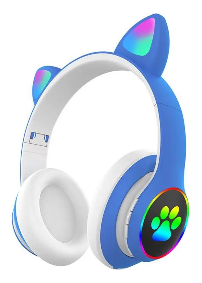Auriculares Bluetooth Manos Libres Niños Orejas Gatito