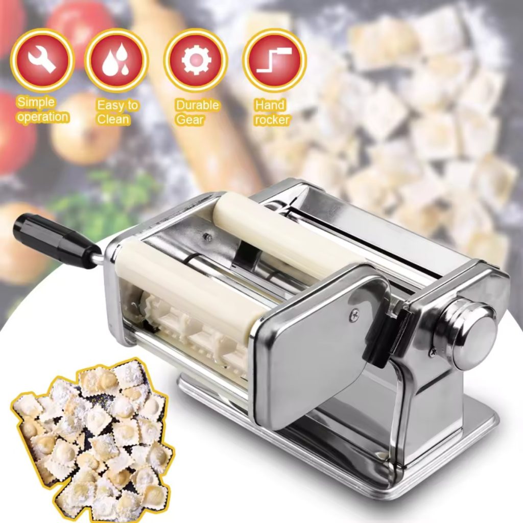 Máquina Raviolera Doméstica Gran Calidad Acero Inoxidable