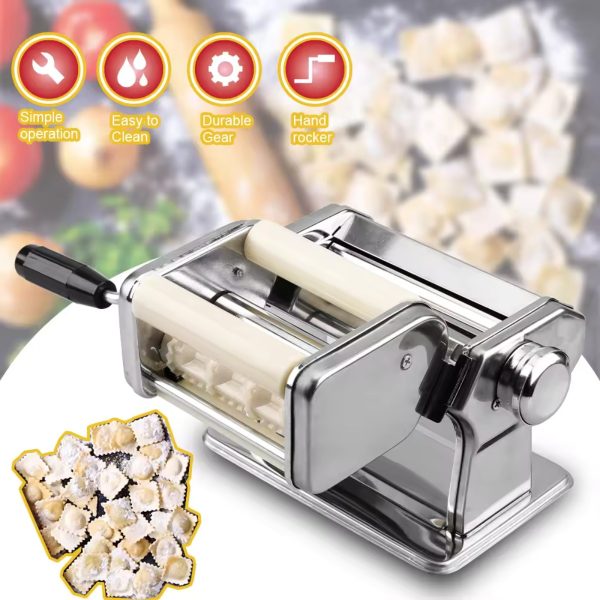 Máquina Raviolera Doméstica Gran Calidad Acero Inoxidable