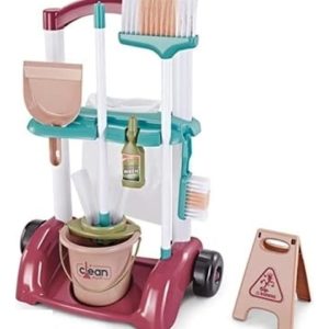 Juego Set Carrito De Limpieza Completo Para Niños Calidad: imagen 5