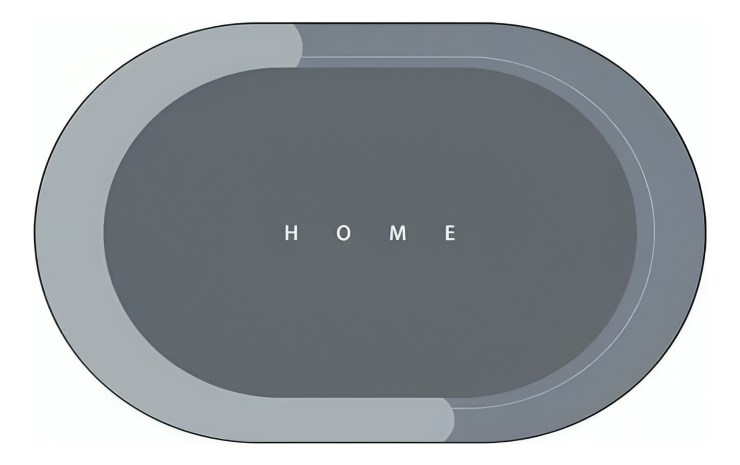 Alfombra De Baño Secado Rápido Antideslizante