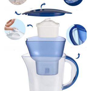 Jarra Purificadora De Agua Portátil Con Filtro 2.5 Litros: imagen 3