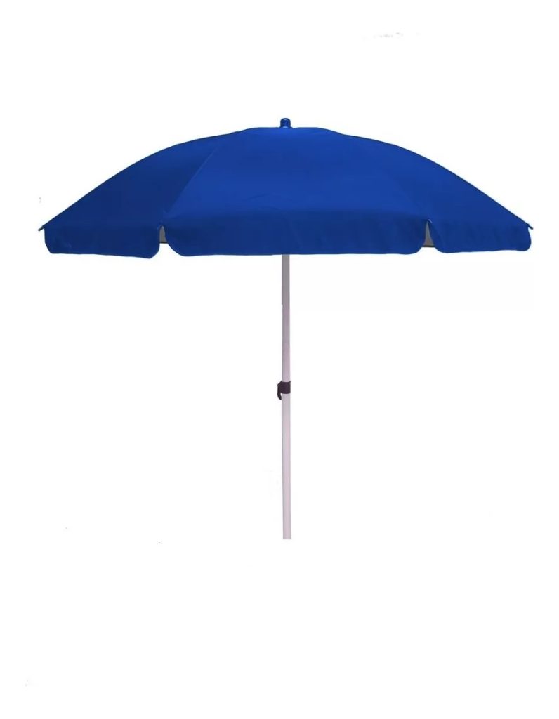 Sombrilla De 2m De Diámetro Y 2,10m Altura Con Proteccion Uv