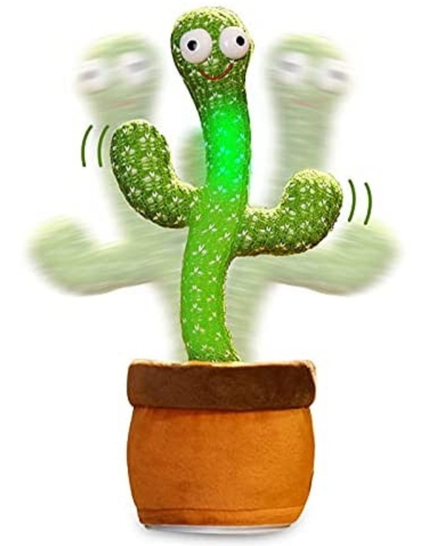Cactus Bailarin Con Música Canciones Repite Voces Luces: imagen 2