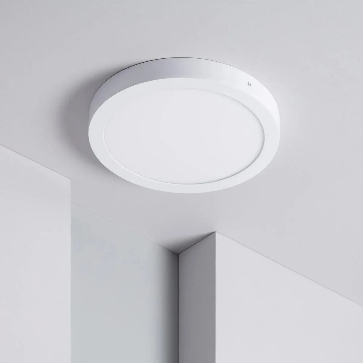 Plafon Luz Led 18w Redondo Sobrepuesto Alto Rendimiento: imagen 5
