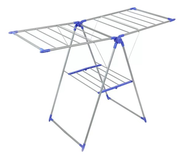 Tendedero De Pie Plegable Extensible Tender Inoxidable