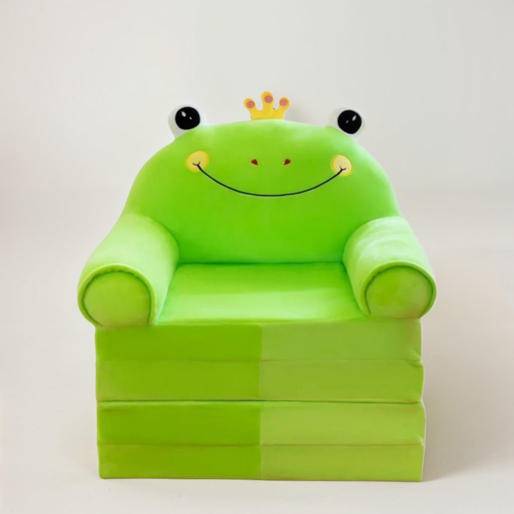 Sillón Cama 2 En 1 Plegable Animalitos Sofá Para Niños