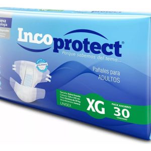 Pañales Para Adultos Incoprotect Descartables M, 30 Unidades