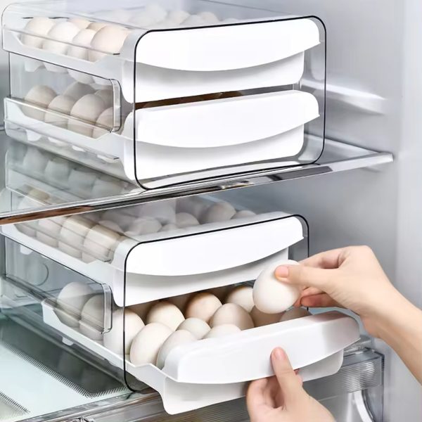 Huevera Organizador Para Huevos Práctico Para 30 Unidades