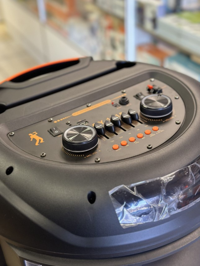 Parlante Gigante Dual 15 Pulgadas Rgb Bluetooth Ecualizador - Imagen 2