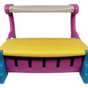 Juguete Escritorio Mesa Banco Y Baul Para Niños 3 En 1: imagen 3