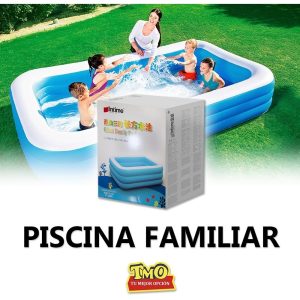 Piscina Inflable Rectangular Familiar Intime 2,62 X 1,75 X60: imagen 4