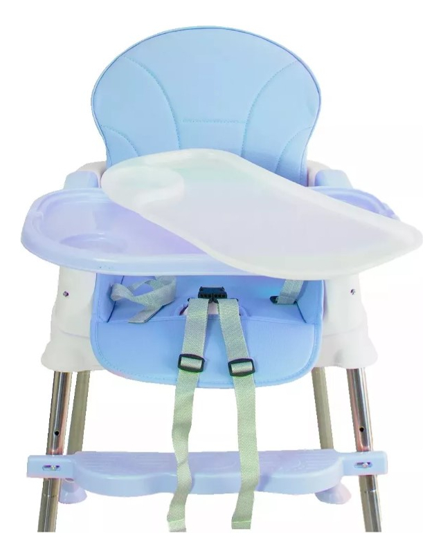 Silla 3 En 1 Comer Para Multiuso Bebe 3 En 1 Celeste: imagen 2