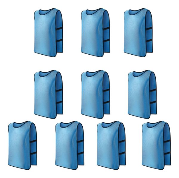 Chaleco Deportivo De Entrenamiento Niño Pack X 10 Unidades