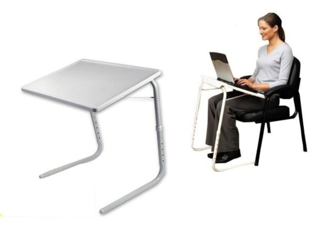 Mesa Auxiliar Plegable Portátil Sillón Cama Notebook Laptop