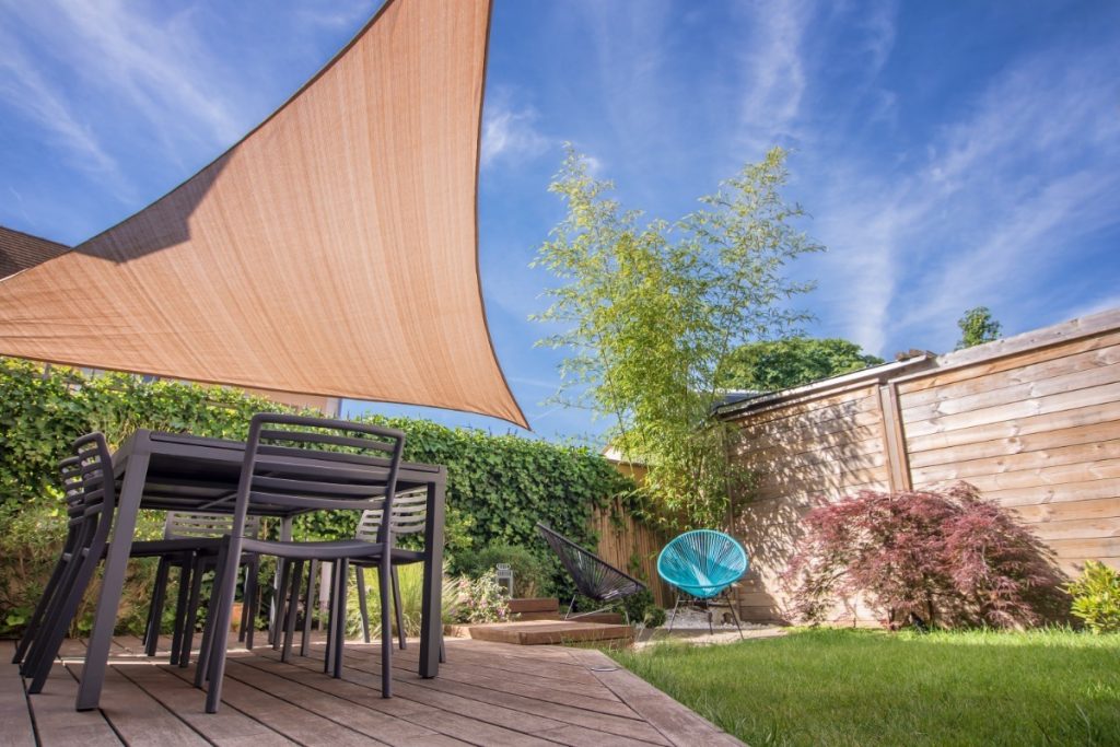 Toldo Vela Lona 3x3x3 Triangular Patio Jardín Exteriores +uv