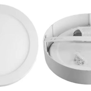 Plafon Luz Led 12w Panel Redondo Sobrepuesto Calidad: imagen 3