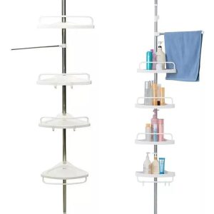 Organizador Esquinero De 4 Niveles Para Ducha